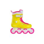 Patin Powerslide - Zoom Neon Yellow 80