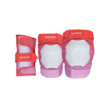 Pack Protecciones Powerslide - Standard Woman Red